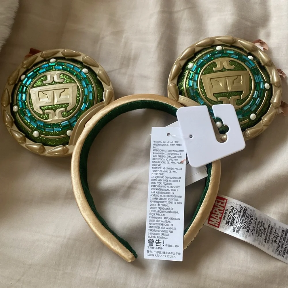 Marvel Green and Gold Ears Headband